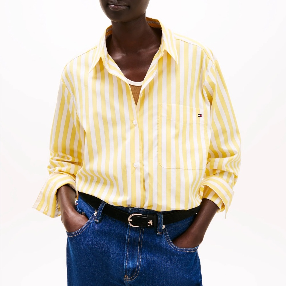 Oversized Fit Poplin Shirt